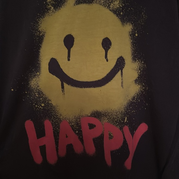 Chaser Happy Graffiti Long Sleeve T shirt - Picture 3 of 5